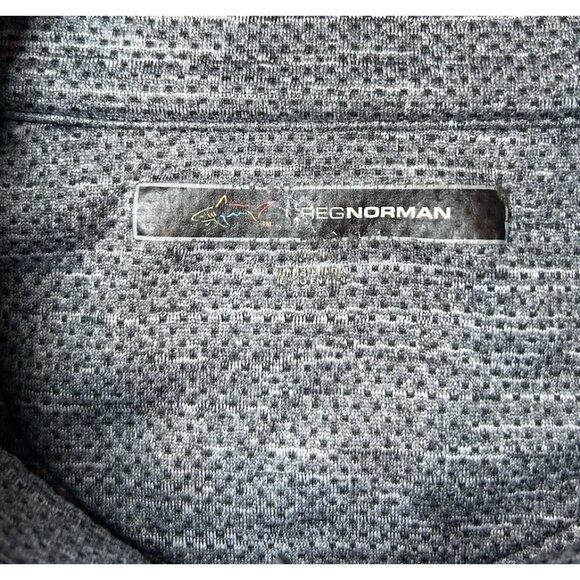 Greg Norman Golf Shark 1/4 Zip Pullover Sweatshirt Men's Size XL Gray Layering - Picture 8 of 8